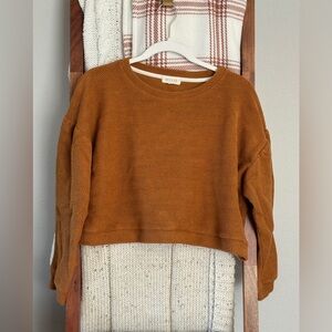100% Cotton Roolee Cropped Sweater